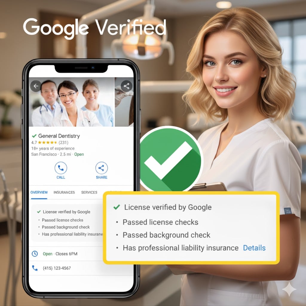 Google Local Services Ads for Dental Professionals